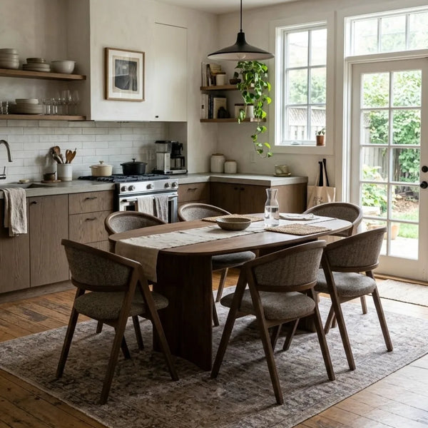 Eschen Solid Wood Dining Table Set - All Sizes