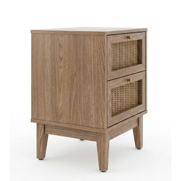 Escondido Rattan Bedside Table