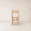 Essen Oak Wood & Boucle Fabric Dining Chair