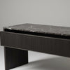 Eton Oak Wood Marble Console Table