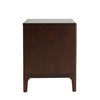 Evora Fluted Bed Side Table With Drawer