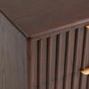 Evora Fluted Bed Side Table With Drawer