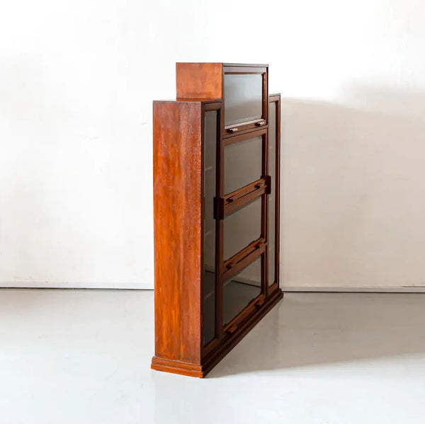Exquisite Teakwood Barrister Bookcase