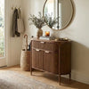 Fairbanks Solid Wood Fluted Cabinet
