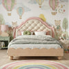 Fairy Tale Solid Wood Kids Soft Bed 