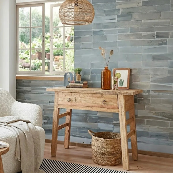 Farnham Modern Exotic Wooden Console Table