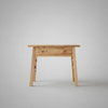 wooden console table, solid wood console table
