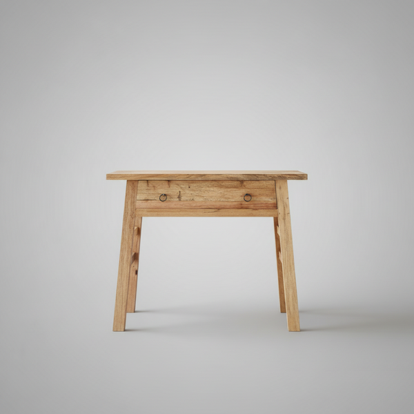 wooden console table, solid wood console table