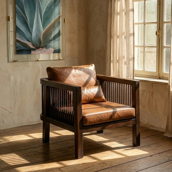 Footscray Solid Wood Armchair