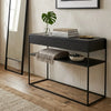 Gaborone Oak Wood Console Table