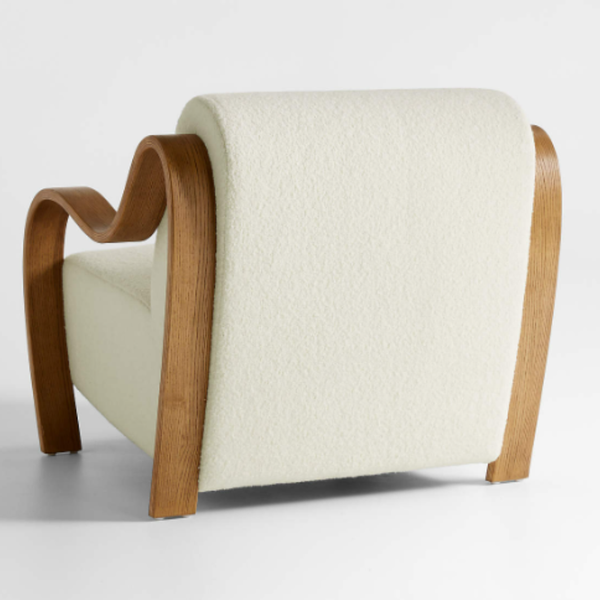 Gary Solid Wood Accent Chair