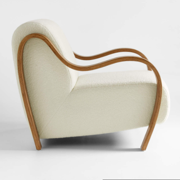 Gary Solid Wood Accent Chair