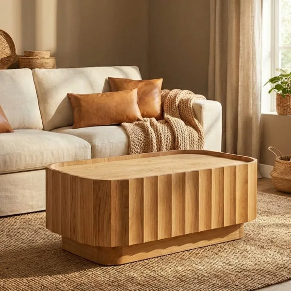 Gazzell Wood Coffee Table