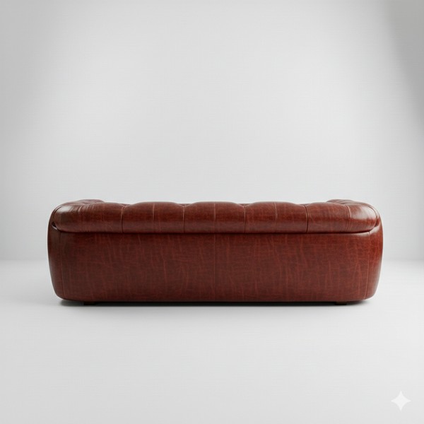 Monaco Vintage Leather Chesterfield 3 Seater Sofa