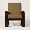 Genoa Solid Wood Accent Chair