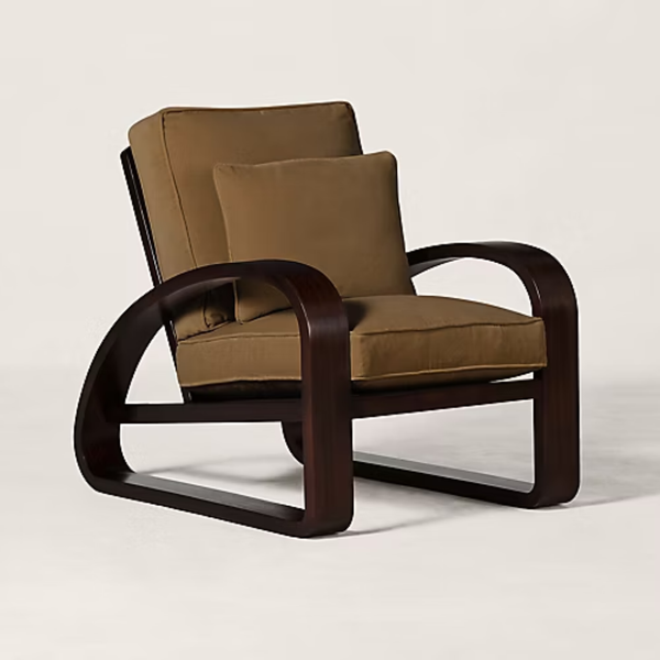 Genoa Solid Wood Accent Chair