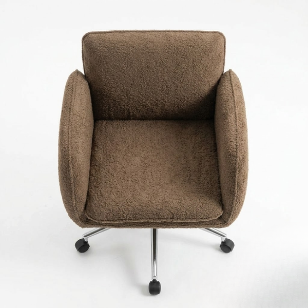 Gibraltar Boucle Revolving Executive Chair