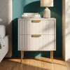 Gomel Solid Wood Bedside Table With Drawer