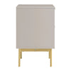Gomel Solid Wood Bedside Table With Drawer