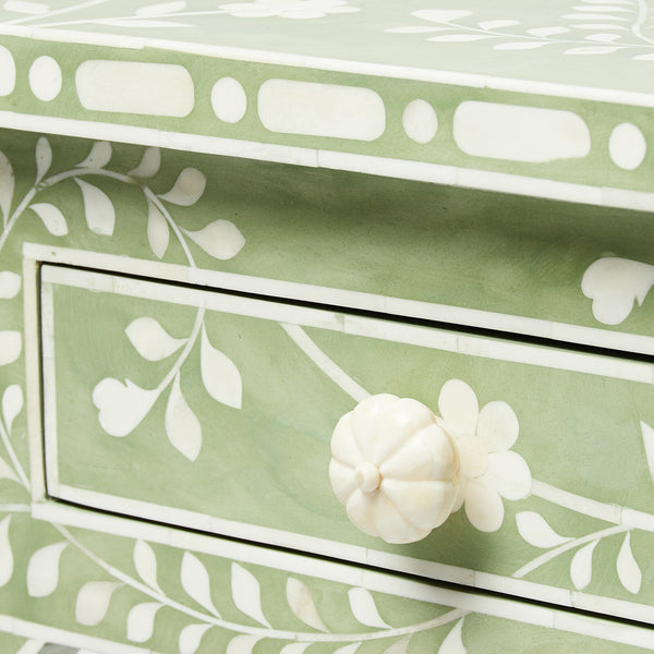 Greeni Acrylic Inlay console table