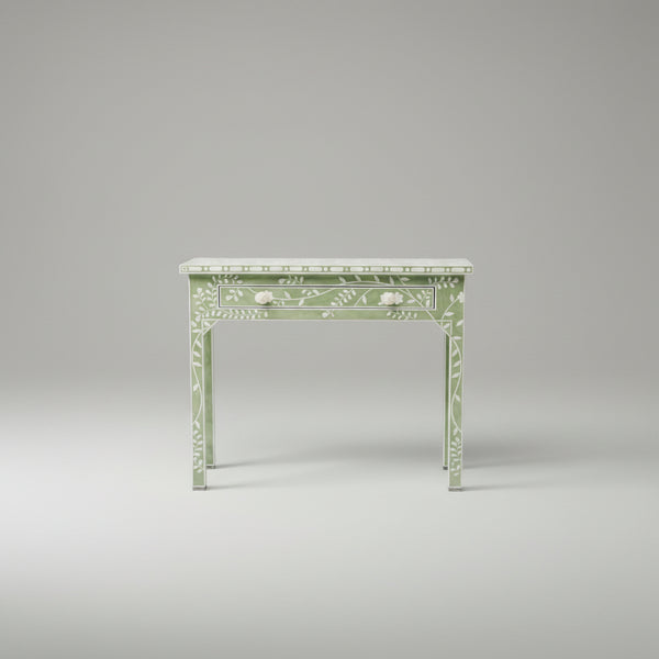 Greeni Bone Inlay console table