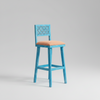 acacia wood bar chair, wood bar chair