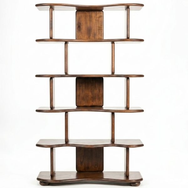Grover Solid Wood Bookshelf
