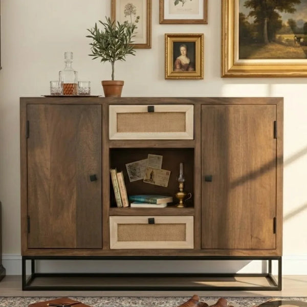 Guadalajara Rattan Sideboard
