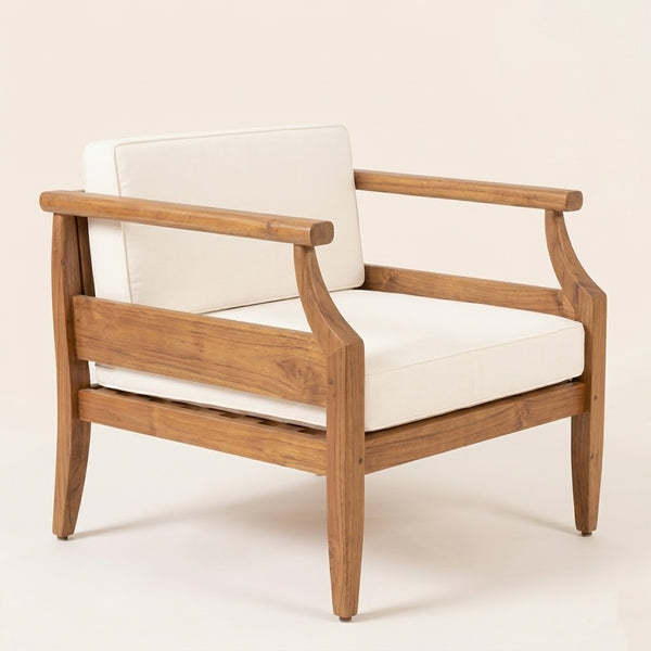 Guayaquil La Paz Solid Wood Accent Chair