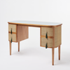 Guimaraes Solid Wood Rattan Dressing Table