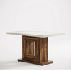 Haarlem Solid Wood Square Dining Table