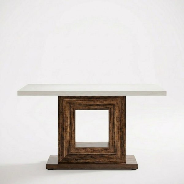 Haarlem Solid Wood Square Dining Table