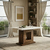 Haarlem Solid Wood Square Dining Table 