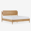 Halifax Solid Oak Wood Bed -All Sizes