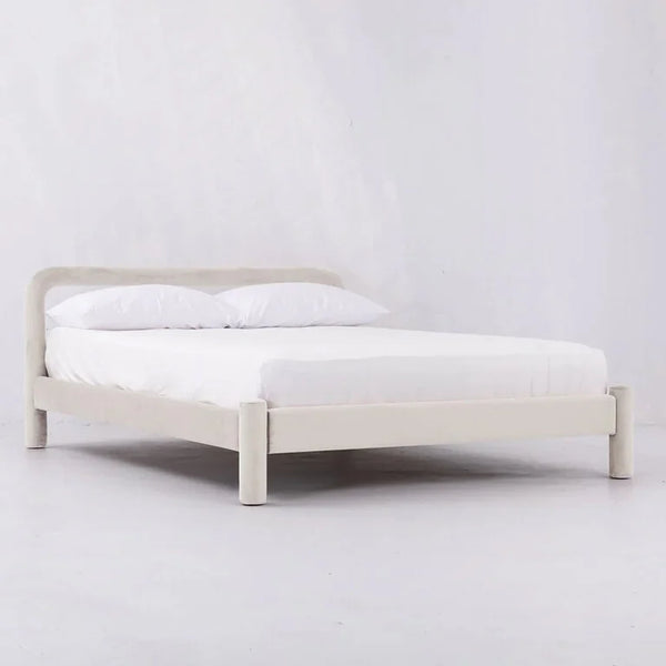 Hampton Designer Velvet Upholstered Bed - All sizes