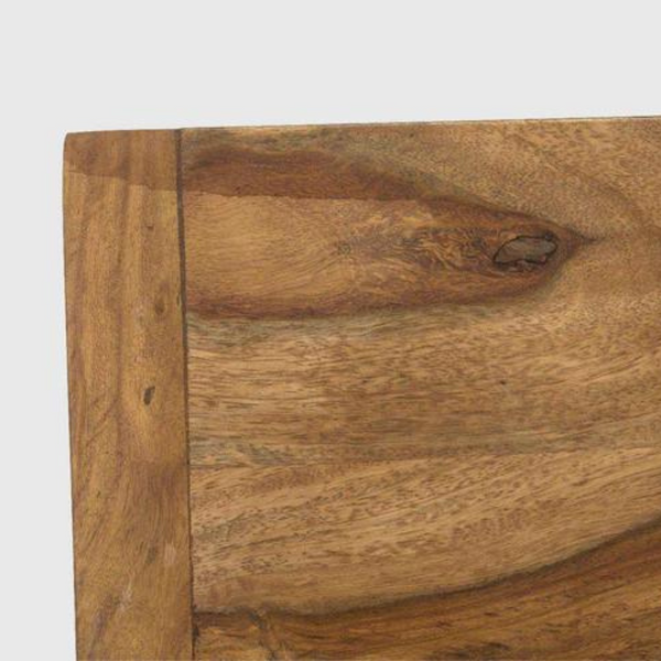 Harlech Sheesham Wood Natural Finish Bar Chair