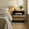 Haven Rattan SolidWood Bedside Table