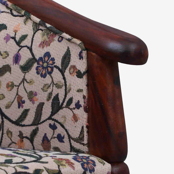 Heathcote Sheesham Wood Arm Chair