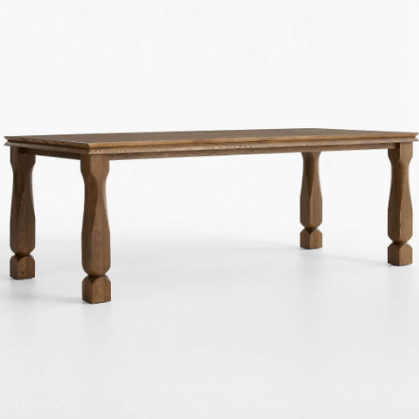 Helena Solid Wood Rectangular Dining Table