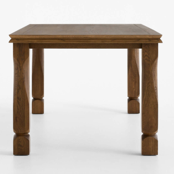 Helena Solid Wood Rectangular Dining Table