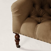 Helsinki Solid Wood Velvet Sofa