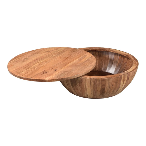 Henderson Clean Round Storage Coffee Table