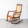 Hendra Teakwood Rocking Chair with Cane