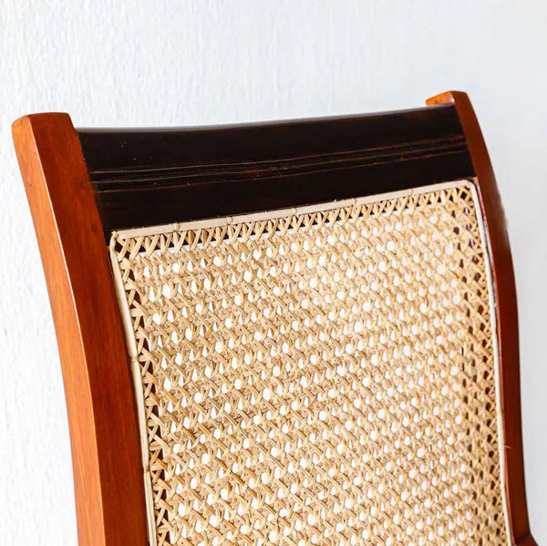 Hendra Teakwood Rocking Chair with Cane