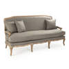 Heraklion Solid Wood 3 Seater Sofa