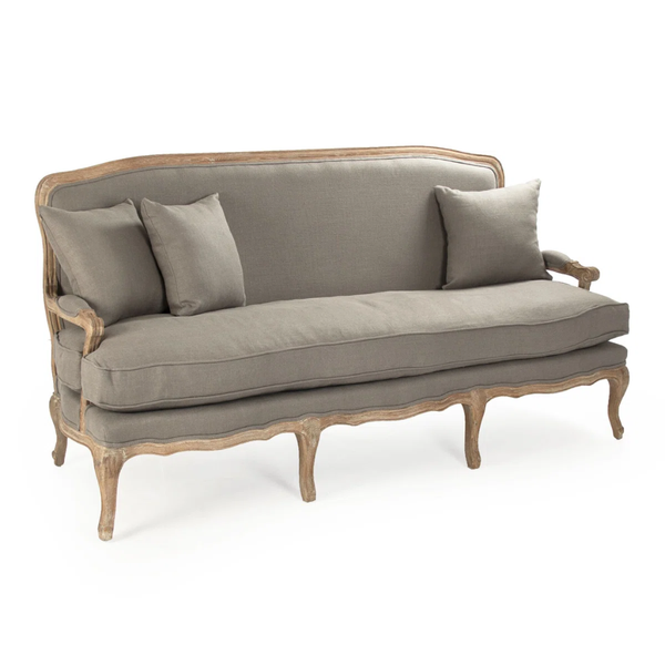 Heraklion Solid Wood 3 Seater Sofa