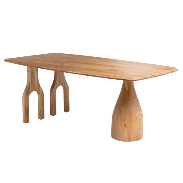 Hereford Solid Wood Rectangle Dining Table