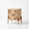 Hobart Rattan Bedside Table - READY TO SHIP