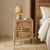Hobart Rattan Bedside Table - READY TO SHIP