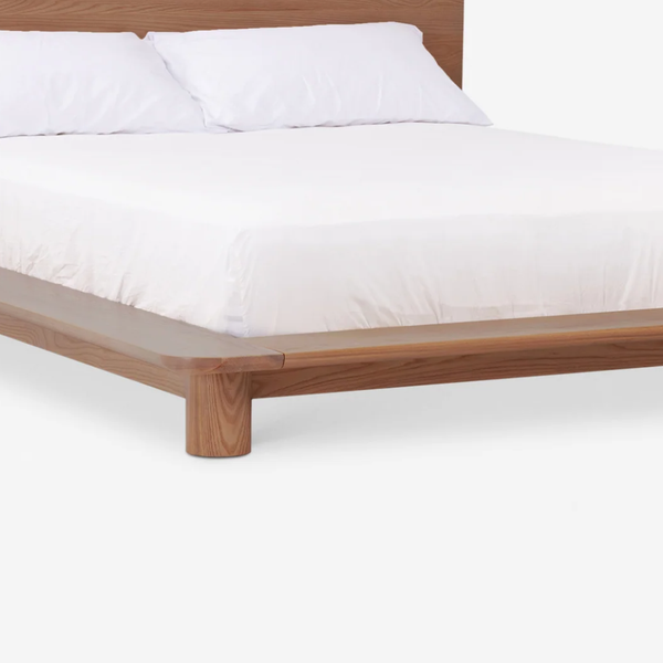 Hobart Solid Wood Bed -All Sizes